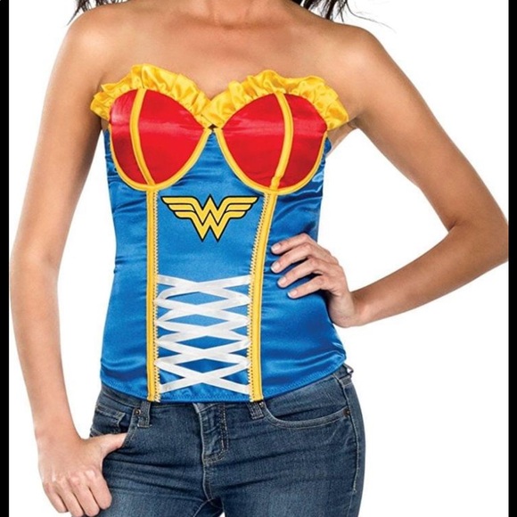 Wonder Woman Small Corset - Picture 1 of 5
